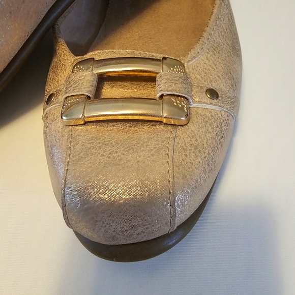 Rosegold Aerosoles comfort Flats Casual Dress office - Picture 3 of 6